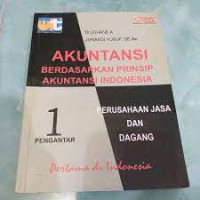 Image of Akuntansi berdasarkan prinsip akuntansi Indonesia