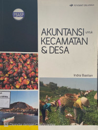 Image of Akuntansi untuk kecamatan dan desa