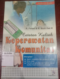 Image of Catatan Kuliah Keperawatan Komunitas