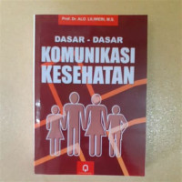 Image of Dasar dasar komunikasi kesehatan
