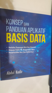 Image of KONSEP DAN PANDUAN APLIKATIF BASIS DATA
