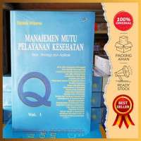 Image of Manajemen mutu pelayanan kesehatan