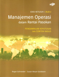 Image of Manajemen operasi dalam rantai pasokan jilid 2