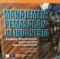 Image of Manajemen pemasaran di Indonesia