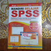 Image of Mandiri belajar SPSS