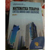 Image of Matematika terapan untuk bisnis dan ekonomi