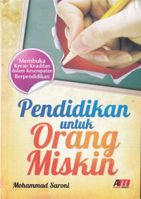 Image of Pendidikan untuk orang miskin