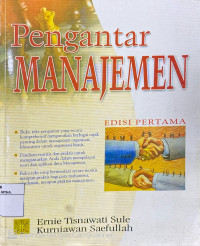 Image of Pengantar manajemen
