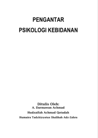 Image of Pengantar psikologi kebidanan