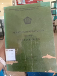 Image of PERATURAN - PERATURAN TENTANG PERPAJAKAN