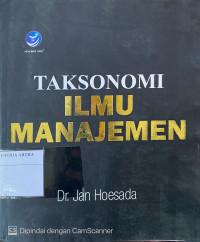Image of Taksonomi ilmu manajemen