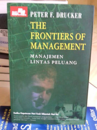 Image of The Frontiers of Management