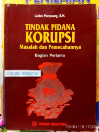 Image of Tindak pidana korupsi